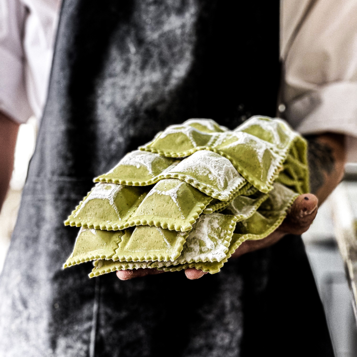 Raviolones de Jamón y Queso